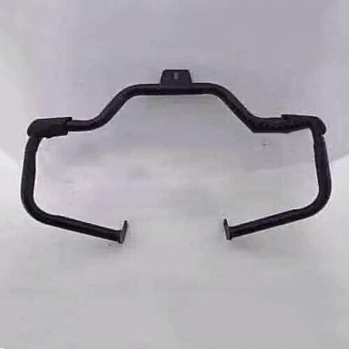 Motorcycle Mustache Engine Guard Highway Bar For Harley Softail Classic Slim Fat Boy Heritage CVO Softail Deluxe 2000-2017