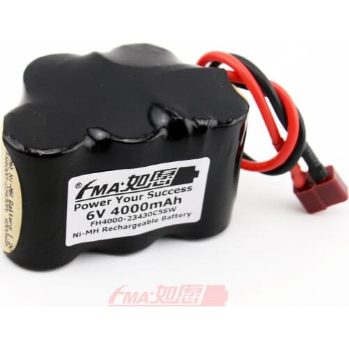 Ni-MH 6V 4000mAh Ludwig wowwee rovio robot tanker Vacuum Cleaner Battery SC5SW