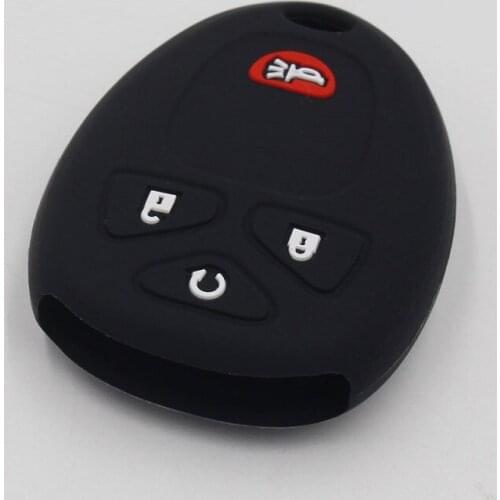 Silicon Rubber Remote key FOB cover Holder Protect Skin Set for Chevrolet Silverado Tahoe Colorado Impala Subrban 2019 2020