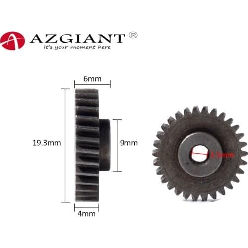 AZGIANT 30 Teeth Door Side Mirror Folding Fold Mirror Motor Metal Gear Screw Accessories for Mazda 3 CX3 CX4 CX5 Car Accessories