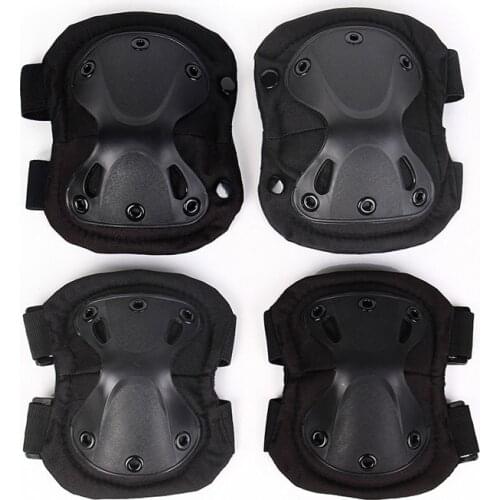 Tactical Kneepads Military Elbowpads Army Airsoft Outdoor Sports Work Hunting Skating Safety Equipment Kneepads