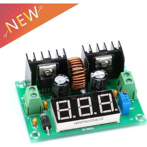 XL4016 LM317 LED Digital Voltmeter Voltage Regulator Meter XL4016E1 DC-DC Buck Step Down Module 200W 8A PWM 4-40V to 1.25-36V