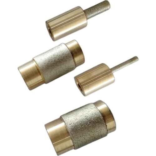 4Pcs Stained Glass Grinder Head Bit Diamond Grinding Wheel For Tile Glass Stone