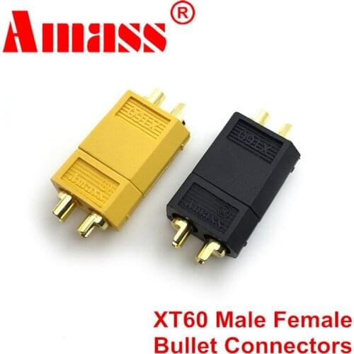 Safety 5 Pairs 10Pcs XT60 Male+Female Bullet Connectors Plugs for RC Lipo Battery Charger Airplane Helicopter RC Transmitter