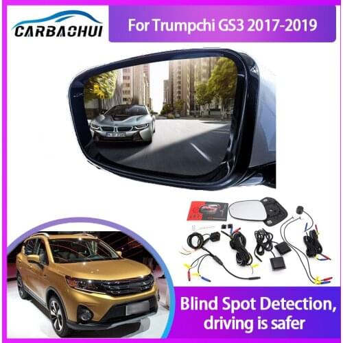 Car Blind Spot Mirror Radar Detection System for Trumpchi GS3 2017-2019 BSD Microwave Spot Monitoring Assistant Driving Security