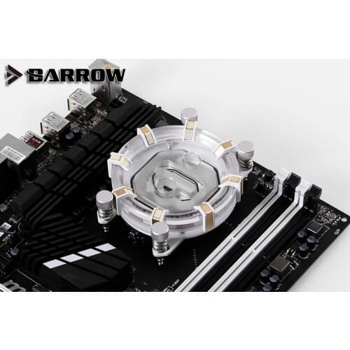 Barrow LTYKBA-ARK for AM4 / AM3 LRC RGB v2 Aurora Limited Edition CPU cooler 0.4MM micro cooler water cooling reservoir