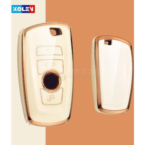 TPU Car Remote Key Cover Case Shell Fob BMW X1 X3 X4 X5 F15 X6 F16 G30 7 Series G11 F48 F39 520 525 f30 118i 218i 320i Keychain