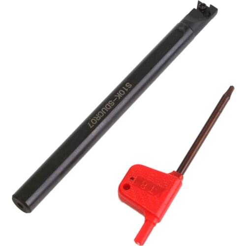 S10K-SDUCR07 For CNC Lathe Internal Turning Tools Holder Indexable Carbide Insert DCMT070202 Shank Boring