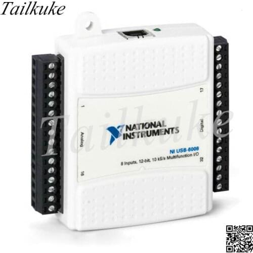 NI USB-6008 Data Acquisition Card Multi Function DAQ 779051-01