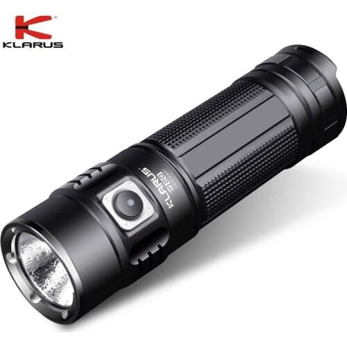 2021 KLARUS G20 Rechargeable LED Flashlight 3000 LM CREE XHP70 LED Torch by 26650 Battery Light Dual Switch Lantern for Defense
