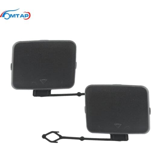 MTAP Rear Tow Hauling Eye Cover For BMW X5 E70 2006 2007 2008 2009 2010 Rear Bumper Towing Hook Cover Trim Cap