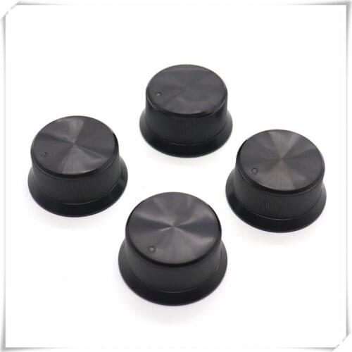 2 Pieces Plastic Flower Shaft Knob Diameter 34.5mm Height 17mm Potentiometer Encoder Knob Gear Shaped Inner Hole 6mm