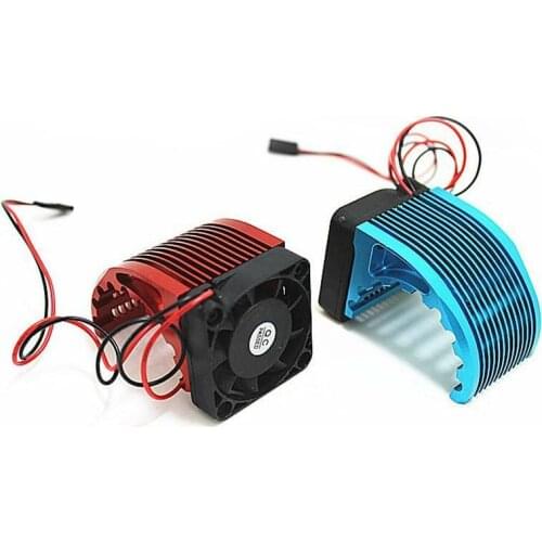 Alloy Motor Heatsink CNC 4010 40*40mm Fan For Brushless Motor 41mm Hobbywing Leopard Castle 4274 1515 812 T8 4268 4272