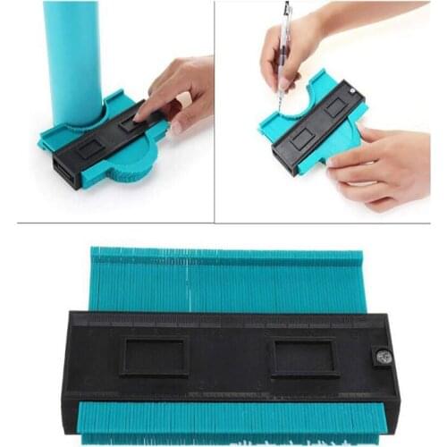 Plastic gauge outline profile gauge copier standard 4 inch wood scribing tool tile veneer universal tool