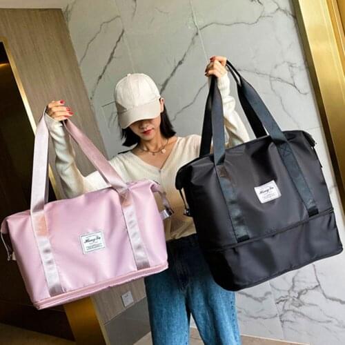 Fashion Womens Bag Patchwork Fitness Summer Travel Shoulder Tote Bag Casual Female Bag Large Capacity Shopper Luggage Handbags