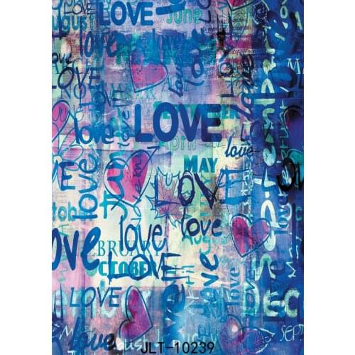 Graffiti Background Custom Vinyl Cloth Photo Wallpaper Mural Personalized Photography Backdrops Retro Backgrounds