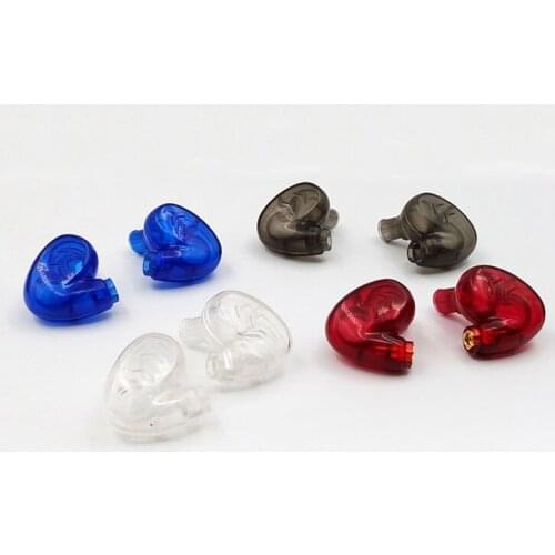 10 pcs Diy Earphone shell for Double unit 7mm 8mm headphone shell diy headset accessories (not contain speaker unit)