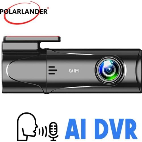 Car Recorder 140°Angle WIFI Mobile Phone Interconnection 24H Parking Monitoring AI Voice Control 2K Video HD Night Vision Hidden