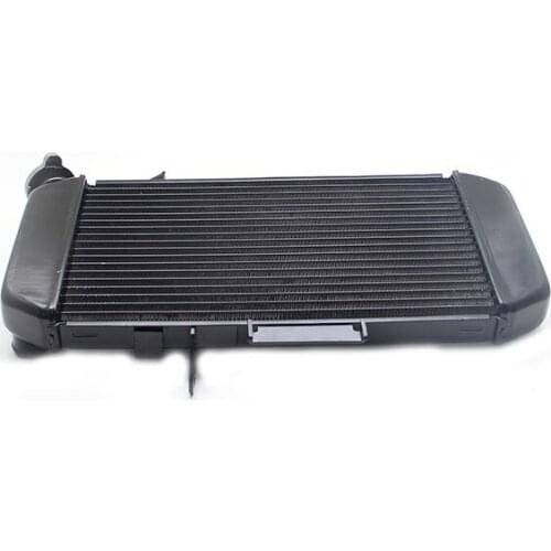 For SUZUKI DL650 2004-2011 Motorcycle Radiator Cooler Cooling Aluminum Black
