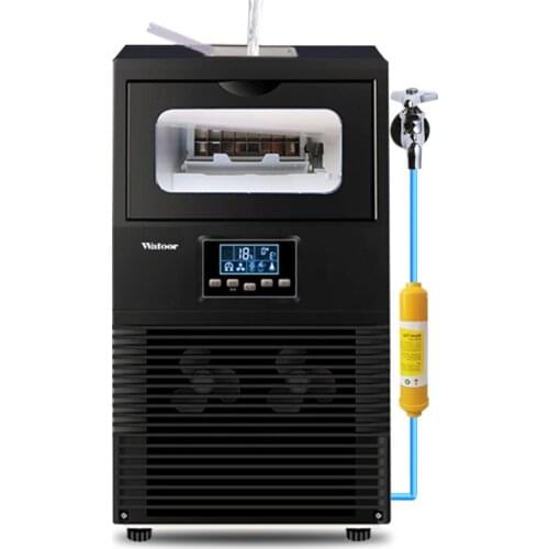 Commercial household milk tea shop automatic small and large manual ice cube making machine