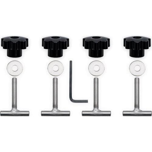 Fixing Screws Stainless Steel 50mm Locking Rail T-bolt with hexagon socket For Volkswagen Multivan Bus T5 / T6 from BJ 2003