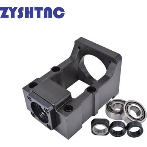 Free shipping C7 C5 Motor Bracket BK20 BK25 BK30 support unit for ballscrew SFU2505 SFU3205 Angular contact bearing