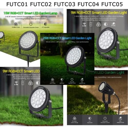 Miboxer FUTC01 FUTC02 FUTC03 FUTC04 FUTC05 Waterproof 6W 9W 15W 25W RGB CCT Lawn Garden Light Landscape Light Remote WiFi Contro