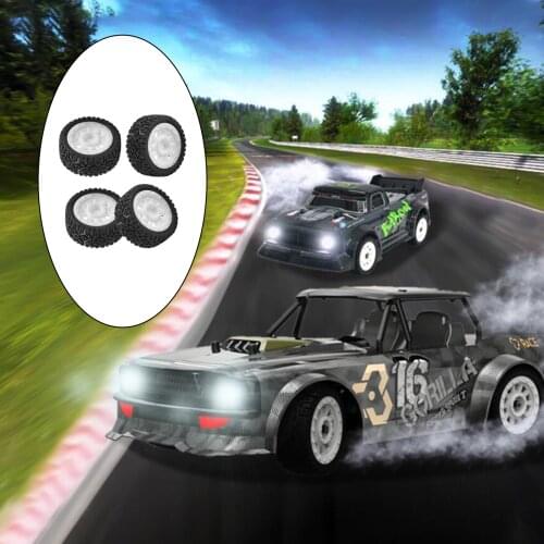 Flat Running Tires for SG-1603 SG-1604 1:16 Scale RC Racing Car DIY Upgrade