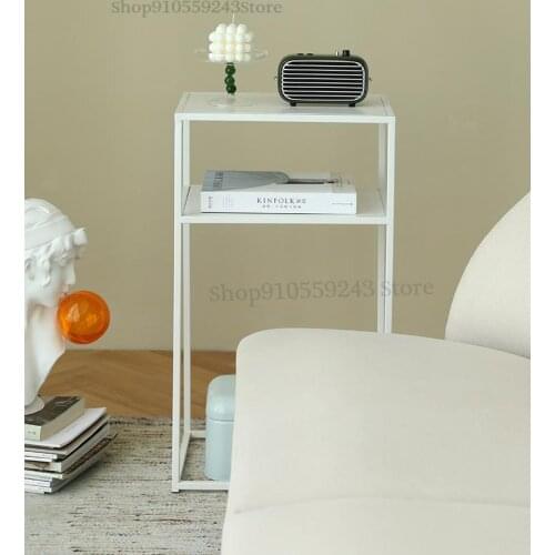 Simple And Modern Sofa Side Table Bedroom Square Table Tea Rack Small Coffee Table Bedside Table Living Room Boiling Water Small
