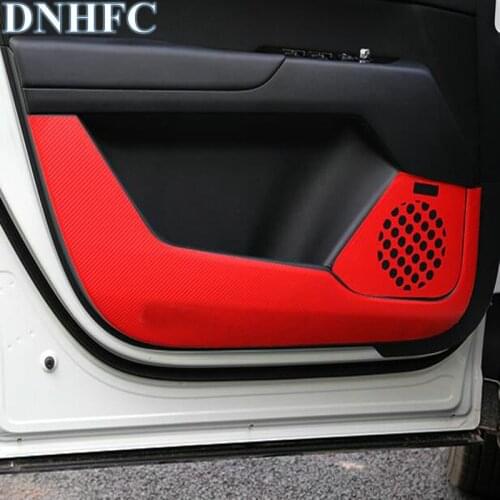 DNHFC LHD Door anti-kick protective film sticker For MAZDA CX-5 CX5 KF 2nd Generation 2017 2018 Car Styling