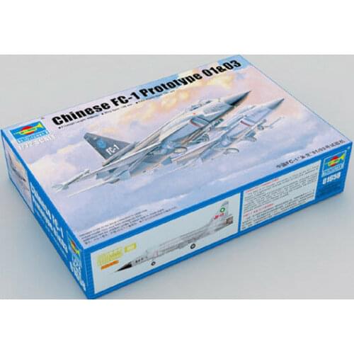 Trumpeter 01658 1/72 Plane Chinese FC1 Prototype 01&03 Test Vehicle Static Model TH07099-SMT2