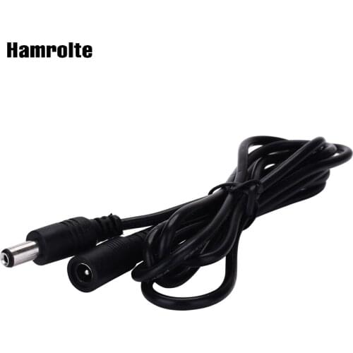 Hamrolte 2.1x5.5mm DC12V Power Extension Cable For Security Camera Surveillance Camera System 3m/5m/10m Optional