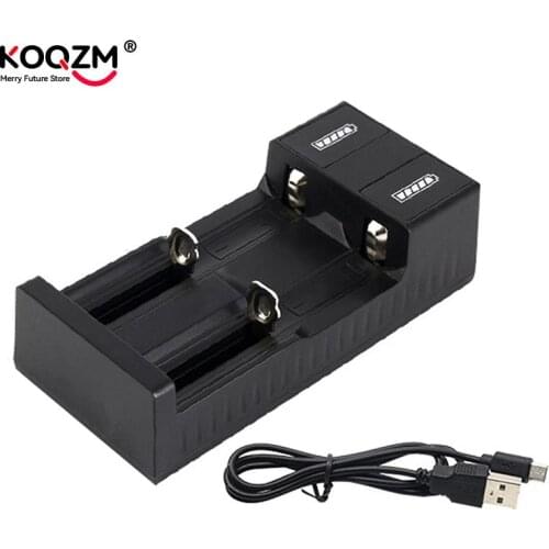 Dual Slots USB Batteries Charger Protection IC Universal Battery Charger For 18650 Li-ion (no battery) 3.7V Rechargeable 2 Slots