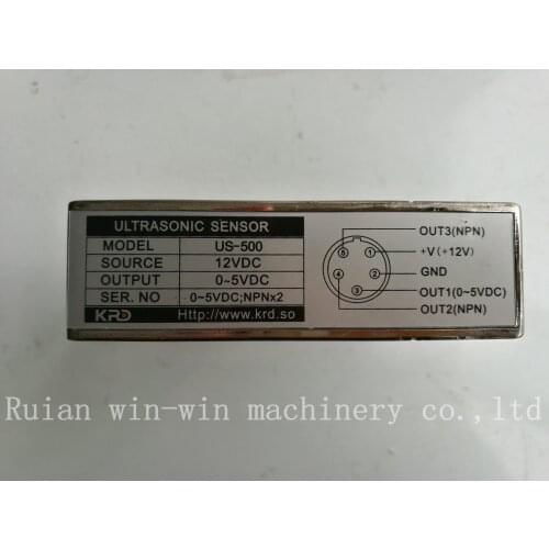 US-500 Ultrasonic Transducer EPC Web Guide sensor Ultrasonic probe correction sensor for bag making machine