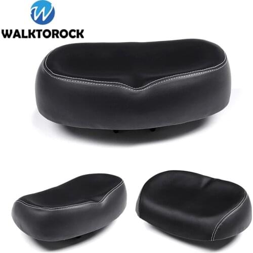 Bicycle Seat Big Bum MTB Road Bike Saddle Comfortable Breathable Wide Cycling Cushion Pad Soft Noseless Bicycle Saddle