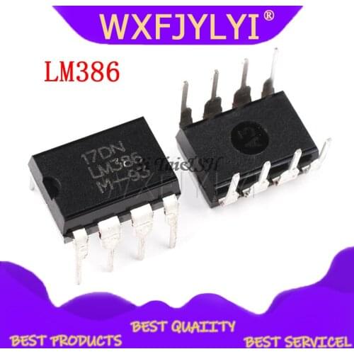 10pcs/lot LM386 LM386N-1 LM386N DIP-8