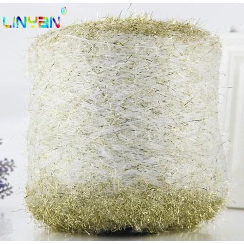 100g Dancing Featured Yarn fashion Hand knitting thin tail villus fashionable yarn for knitting crocheting Fashion feather t59