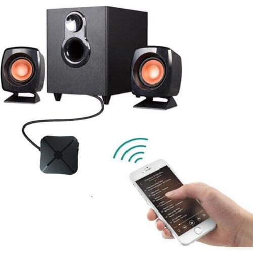 2-in-1 Wireless bluetooth Audio Transmitter For Car Home TV MP3 PC Receiver Car RCA AUX HIFI MP3 Player Wireless Adapter