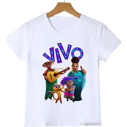 2021 Gabi Vivo T Shirt Marta Andre T-Shirt Kids Tshirt Girls Boys T Shirt Short Sleeve T-Shirts Harajuku 90s Tee Tops Streetwear