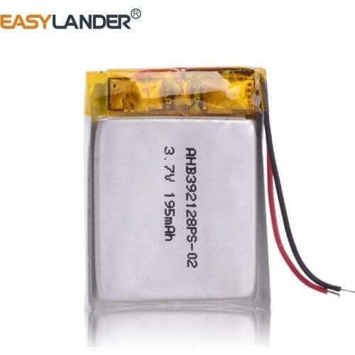Easylander Replacement 392128 3.7V 195mAh Battery For jabra/a BT3030 Bluetooth headset Log itech Wireless Headset AHB392128