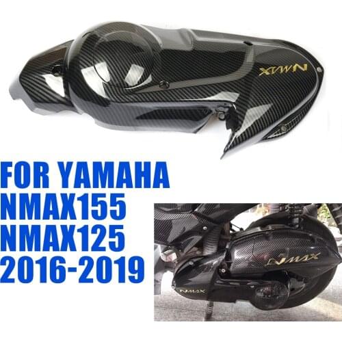 Motorcycle side cover clutch protection cover drive plastic cover for Yamaha nmax155 nmax 155 2016 - 2019