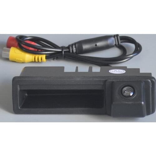 For Audi A3 S3 RS3 8P A4 S4 RS4 B6 B7 A6 C6 4F S6 RS6 Q7 4L 2003~2015 Car Trunk Handle Camera Rear view Camera CCD Night Vision