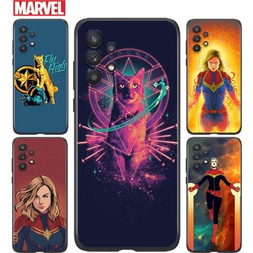Captain Marvel For Samsung A91 A72 A71 A52 A51 A42 A41 A32 A31 A22 A21S A12 A11 A03 A02S A01 4G 5G Phone Case