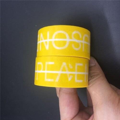 Korean G-Dragon Yellow Small Daisy Peaceminusone DIY Hand Tear Paper Tape Sticker a30
