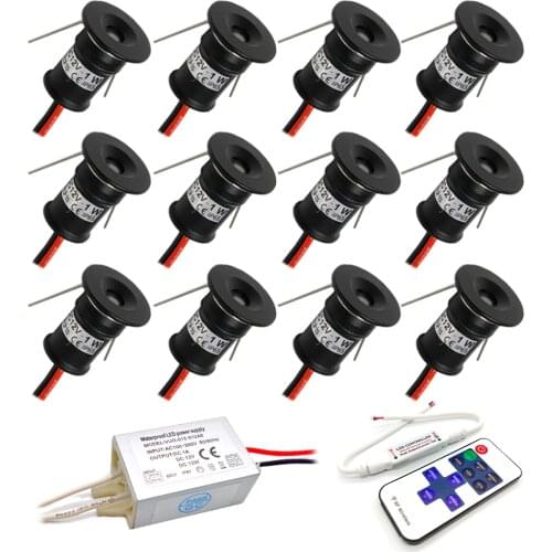 Dimmable Mini LED Spotlight Ceiling Downlight IP65 Recessed Spot Light 12V Canopy Led Spots Stair Cabinet Spotlight with Driver