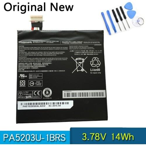 NEW Original PA5203U-1BRS Laptop Battery For Toshiba Excite 10 tablet PC 3.78V 14Wh