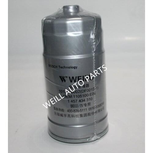 Genuine Fuel filter 1457434310 for Great wall OEM: 1105100-E06