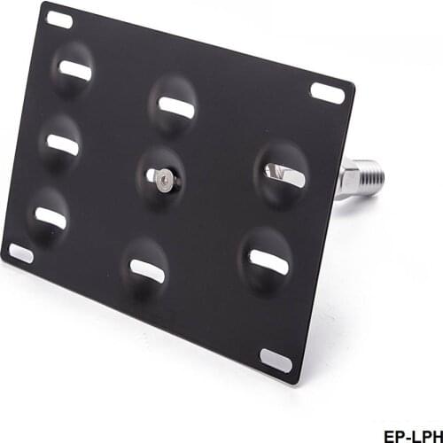 Front Bumper Tow Hook License Plate Mounting Bracket For Volkswagen For Audi For BMW For Toyota For Honda EP-LPH-ALBZ