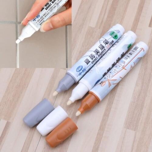 Grout Pen Tile Gap Repair 3 Colors Pen White Tile Refill Waterproof Mouldproof G32C