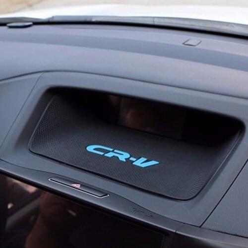Car Dashboard Anti-skid Pad Door Slot Pad Dustproof Interior Accessories for Honda CRV CR-V 2016 2015 2014 2013 2012 Carstyling